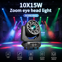 Projecteur LED professionnel 300W RGBW Bee Eye pour éclairage de scène, équipement DJ, discothèque, DMX512, CRI 90 élevé, thème