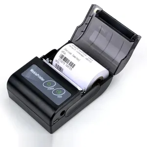 2 pulgadas 58mm USB BT pos Pequeño bolsillo para recibos móvil inalámbrico sin tinta portátil mini impresora térmica portátil para pequeñas empresas