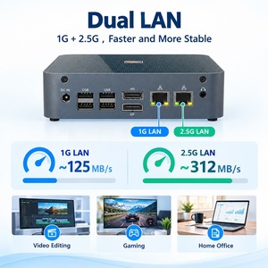 <span class=keywords><strong>Mini</strong></span> <span class=keywords><strong>PC</strong></span> HelorPC con Procesador AMD R3 R5 R7 R9, Doble LAN, 1 Puerto DP, 1 Puerto Tipo-C, DDR4 para Hogar, Oficina, Juegos y Entretenimiento - Product Image 3