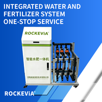 Machine de fertigation intelligente à trois canaux personnalisée en gros, fonctionnement à distance IoT pour dispositif d'irrigation des champs agricoles