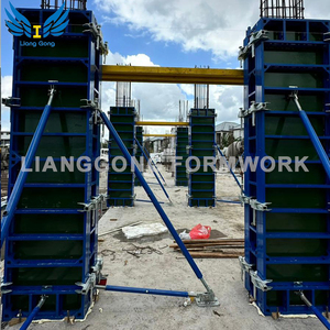 Panneaux de coffrage modulaires en béton avec cadre en aluminium et contreplaqué moderne Lianggong <span class=keywords><strong>pour</strong></span> la construction de villas - Product Image 5