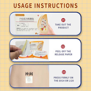 下痢止め伝統的な漢方薬理論に基づく水圧パッチ中国の石膏は下痢の症状を和らげます - Product Image 3
