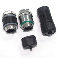 Handa HD 8Pin geschirmtes Signal Doppel buchse RJ45-Anschluss Wasserdichter Ethernet-Solar kabel anschluss IP67