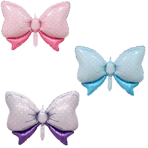 Caramella blu rosa viola fiocco palloncino festa di <span class=keywords><strong>compleanno</strong></span> festa di nozze celebrazione del punto dell'onda grande fiocco decorazione palloncino - Product Image 5