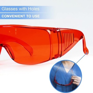 Gafas de Seguridad Antivaho para Laboratorio Dental con Protector Ocular, Multiusos, para Blanqueamiento Dental y Fotopolimerización - Product Image 4