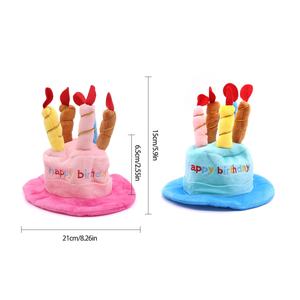 Robe d'anniversaire pour chat et chien, pull, chapeau pour animal de compagnie, coiffe, chapeau pour chat, décorations, vêtements pour animaux de compagnie, accessoires - Product Image 3