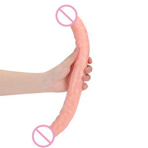 Wholesale Realistic Super Long Dildo for Women 14 Inch PVC Flexible Double Heads Dildo for <strong>Lesbians</strong> Women's Masturbator Sex <strong>Toys</strong> - Product Image 1