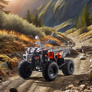 2025 Hot Sale Off-Road 250cc 4-Stroke Automatic Adult ATV 10inch Tires Quad Gas Powered 4-Wheeled Buggy 4x4 ATV CE Certified