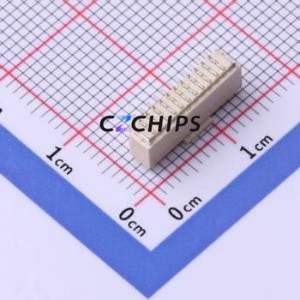 HC-1.0-11PLT Wire-to-Board Pin Header SMD,P=1mm Connector 1x11P 1mm Vertical Mount SH - Product Image 2