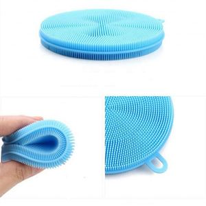 Éponges en silicone lavables au lave-vaisselle, logo personnalisé, service OEM ODM, prix d'usine, haute absorption d'eau, outil de nettoyage - Product Image 4