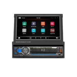 Pantalla telescópica de un solo cilindro de 7 pulgadas, reproductor MP5/Mp4/Mp3 para coche, reproductor de Radio FM con Control central inalámbrico BT inteligente - Product Image 5