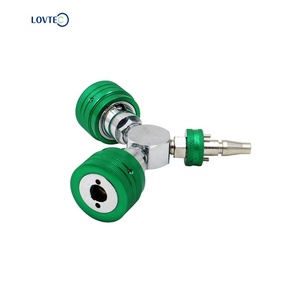 LOVTEC Wholesale Oxygen <strong>Regulator</strong> Y <strong>Shape</strong> Adapter DISS Medical Mini Quick Connector - Product Image 4