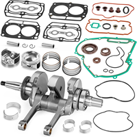 Bon prix Ensemble de vilebrequin de moteur en acier inoxydable personnalisé CNC de haute précision Kit de vilebrequin et de roulement de moteur