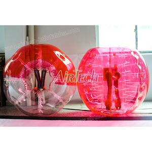 Comercial grueso PVC TPU pelota inflable juego cuerpo parachoques bola tamaño humano burbuja bola para diversión al aire libre - Product Image 1