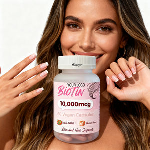 كبسولات البيوتين 10,000 ميكروغرام الأكثر مبيعًا في أوروبا وأمريكا، مكمل غذائي للشعر والبشرة والأظافر، يدعم صحة الشعر والبشرة والأظافر - Product Image 1