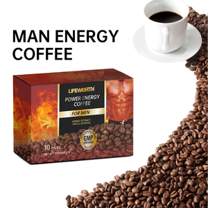 Lifeworth Private Label Arábica Café instantáneo <span class=keywords><strong>con</strong></span> extracto de <span class=keywords><strong>ginseng</strong></span> en polvo Black Maca Power Energy Coffee - Product Image 6