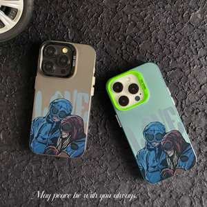 Coque de téléphone IMD élégante en TPU et PC antichoc au design sportif pour iPhone 16E/Xs/Xr/7/8/11/12/13/Mini/14/15/16/17 Pro Max - Product Image 2