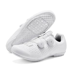 Bottes de <span class=keywords><strong>moto</strong></span> d'hiver pour le commerce transfrontalier, style motard, à semelle rigide, chaussures de vélo de route, chaussures de vélo de montagne avec boucle - Product Image 1