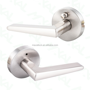 Serrure de porte principale cylindrique en fer 2026 avec loquet à compression et 3 clés pour porte d'entrée, sécurité ANSI Grade 3 - Product Image 3