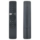 Control Remoto XMRM-19 de Código Fijo, Plástico ABS y Silicona para TV LED con Control por Voz, 4 Botones, Batería AAA, Alcance de 10m