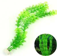 Plantes aquatiques artificielles pour aquarium, aménagement de bassin, fleurs artificielles en plastique, articles décoratifs, herbes