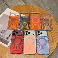 Coque de téléphone portable à texture ondulée pour iPhone 18 17 Pro Max 16 15 14 Pro Max 13 – Étui magnétique tendance