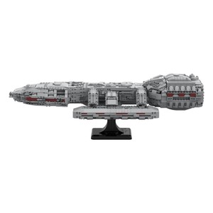 Funbuild Battlestar Galactica Ruimteschip <span class=keywords><strong>Model</strong></span> Bouwstenen MOC-154698 Battlestar Galactica Diy Assemblage Educatief Ruimtespeelgoed - Product Image 2