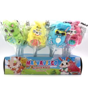 Sıcak satış noel komik hayvanlar kişiselleştirilmiş şekil hatmi karikatür marshmalvileri lolipop - Product Image 1