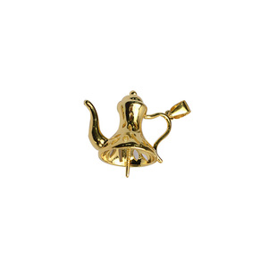 S925 Silver Pendant <b>Large</b> <b>Teapot</b> Female Pearl Pendant DIY Jewelry Empty Tray New 852 Semi-finished Accessories - Product Image 4