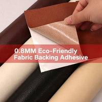 Vente en gros usine : Autocollant en cuir semi-PU auto-adhésif de 0,8 mm, patch de réparation écologique pour canapé, meubles, intérieur de voiture, bagages
