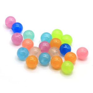 6-12mm bagliore nel buio pesca allentato distanziatore <span class=keywords><strong>perline</strong></span> rotonde per donna <span class=keywords><strong>uomo</strong></span> <span class=keywords><strong>collana</strong></span> luminosa braccialetto gioielli che fanno <span class=keywords><strong>perline</strong></span> acriliche - Product Image 1