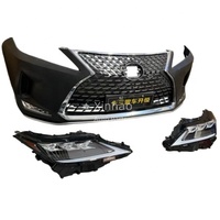 Kit carrosserie pour Lexus RX300 RX350 RX450h : pare-chocs avant et arrière modifiés, calandre, phares