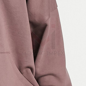 2024 New Design Custom Heavyweight Hoodie Manufacturers Thermal Cotton Oversized High Quality Boxy Hoodie Made in Pakistan - Product Image 5