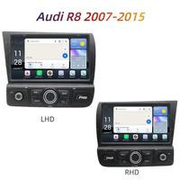 Autoradio GPS Portable Android RoadNavi 8 ''avec DSP et amplificateur pour Audi R8 2007-2015 Wireless CarPlay 4G