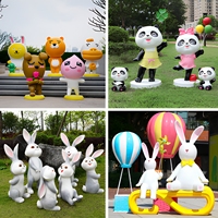 Decoración Personalizada de Fibra de Vidrio Resistente al Agua, Pintada a Medida, con Temática de Amor, para Bodas, Parques de Diversiones y Manualidades