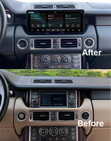 Lecteur de navigation GPS intégré à écran tactile Android 12.3 "pour Land Rover Range Rover Vogue V8 L322 2002-2012