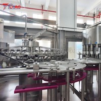 Prix d'usine, 10 000 bouteilles par heure, machine de mise en bouteille d'eau minérale de 500 ml, ligne de production automatique d'eau pure en bouteille PET