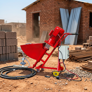 Bomba de Concreto Eléctrica de 45L con Motor, 25 bar, Alcance Vertical de 5M, Alcance Horizontal de 20M, Alta Eficiencia, Pulverizador para Rellenar Grietas en Paredes - Product Image 2