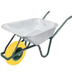 Brouette de jardin verte Ravendo Trillebor 110L 200 kg Baignoire en plastique Haveaffald Jord Og Sand Luftgummihjul 85L - Product Image 5