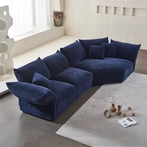 Canapé Modulaire Moderne Cloud, Ensemble de Canapés pour Salon, Style Bouclé de Luxe, Tissu Chenille, Canapé Pétale avec Rembourrage en Duvet - Product Image 1