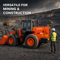 Gebrauchter Hitachi ZW130 Radlader - Hochleistungs-Gebrauchtbaumaschine für Erdarbeiten und Bergbau