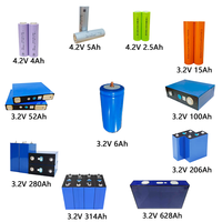Paket DIY Handal Sel Silinder LiFePO4 3.2V 6Ah 32700 Baterai Penyimpanan Perlindungan IP65 Bersertifikasi CE Cadangan UPS Tenaga Surya Taman
