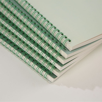 Buku Stiker Spiral Binding Kustom yang Dapat Digunakan Kembali, Hadiah Cetak Kertas Lepas Dua Sisi, Sampel Gratis