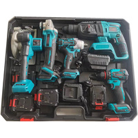 Ensemble d'outils électriques Festool à batterie lithium-ion rechargeable de qualité industrielle avec moteur sans balais, quatre pièces, ensemble complet