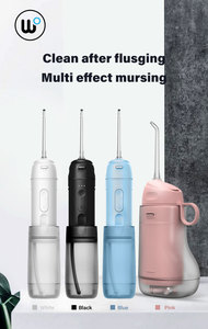WOPIN profesional recargable portátil para <span class=keywords><strong>irrigador</strong></span> bucal IPX7 Limpieza de dientes dentales <span class=keywords><strong>irrigador</strong></span> de chorro de agua eléctrico para el hogar - Product Image 4