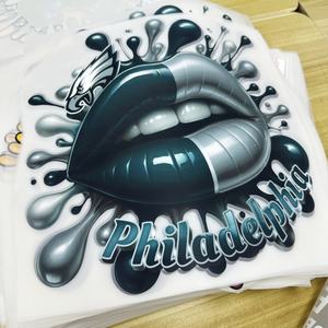 Autocollants DTF personnalisés <span class=keywords><strong>d</strong></span>'anime pour l'<span class=keywords><strong>été</strong></span> sérigraphiés en PET pour l'impression par transfert DTF en plusieurs tailles - Product Image 4