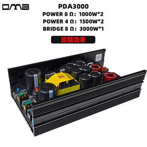Pda3000 âm thanh chuyên nghiệp, video EMI Chứng nhận bảo mật lớp <span class=keywords><strong>D</strong></span> 2 kênh 1500 Watt 1000W mô-đun khuếch đại tấm - Product Image 2