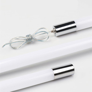 Shenzhen fornitore oro argento led lampada a sospensione lampadario tubo ristorante negozio <span class=keywords><strong>di</strong></span> abbigliamento colore decorativo appeso luce - Product Image 6