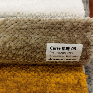 High-end <strong>Yarn</strong> <strong>Dyed</strong> Breathable Chenille Polyester <strong>Cotton</strong> Heavyweight <strong>Fabric</strong> for Sofa Upholstery and Home Textiles - Product Image 4