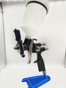 Pistola de pulverización de pintura de coche profesional LVMP forjada de nivel superior alimentación por gravedad para pintura a base de agua y solvente anticorrosión - Product Image 5